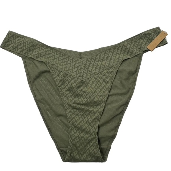 (A8) SKIMS Logo Mesh Cheeky Bikini Panties, Size 4X, NWT - Picture 3 of 9